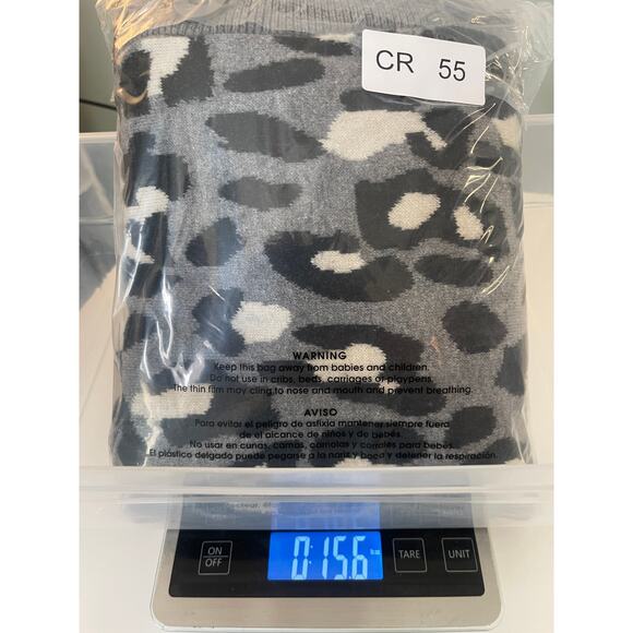 Stella & Dot Animal Print Sweater Side Buttons Wool Blend - Size Women's Small - Picture 7 of 7